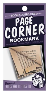 Page corner zakładka narożnikowa Lovers - Zakładki do książek - miniaturka - grafika 1