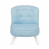 Stoliki dla dzieci - Fotelik dla dzieci somebunny lniany niebieski - miniaturka - grafika 1