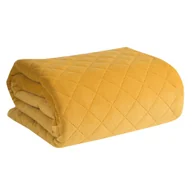 Narzuty - Narzuta Laura musztardowa 220 x 240 cm - miniaturka - grafika 1