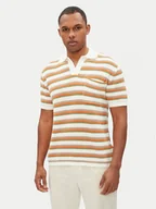 Koszulki męskie - Pepe Jeans Polo PM702510 Beżowy Regular Fit - miniaturka - grafika 1