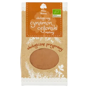 Dary Natury przyprawy i zioła BIO CYNAMON MIELONY BIO 60 g - Przyprawy i zioła sypkie - miniaturka - grafika 1