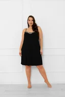 Piżamy damskie - Koszula nocna damska wąskie ramiączko Kongo - Italian Fashion - miniaturka - grafika 1
