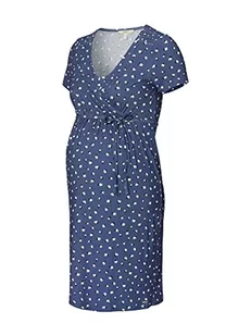Esprit Maternity Dress Nursing Short Sleeve Allover Print Sukienka, Przydymiony niebieski-404, 36 Kobiety, Dym Niebieski - 404, 34 - Sukienki ciążowe - miniaturka - grafika 1