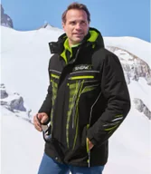Kurtki męskie - Narciarska parka z kapturem Winter Sport Mężczyzna Atlas For Men - Kolor : Zielony - Rozmiar : L - miniaturka - grafika 1