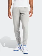 Spodnie sportowe męskie - adidas Spodnie dresowe adicolor 3-Stripes IM9318 Szary Slim Fit - miniaturka - grafika 1