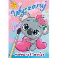 Kolorowanki, wyklejanki - Skrzat Malowanki wodne. Wyczaruj słodziaczki praca zbiorowa - miniaturka - grafika 1