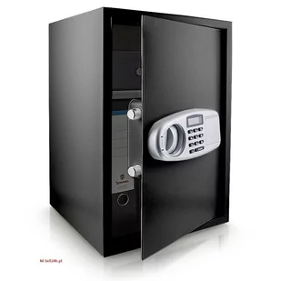 Sejf elektroniczny biurowy z zamkiem szyfrowym 35x52CM czarny Bituxx - Sejfy i kasy pancerne - miniaturka - grafika 1