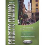 Książki do nauki języka włoskiego - edilingua Nuovo Progetto Italiano 3 Quaderno degli esercizi - Bidetii A., Dominici M., Piccolo L. - miniaturka - grafika 1