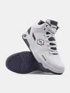 Sneakersy damskie - Buty sneakersy uniesx LOTTO PIVOOT MID K LOTTO 2400110U-1011 Biały - miniaturka - grafika 1