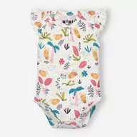 Body dla niemowląt - Body niemowlęce OAZA z bawełny organicznej dla dziewczynki-98 - miniaturka - grafika 1