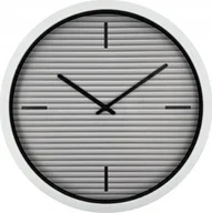 Zegary - Splendid Zegar ścienny dekoracyjny biały nowoczesny design 30 cm Texture - miniaturka - grafika 1