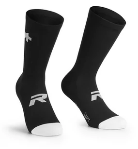 ASSOS Skarpetki rowerowe R SOCKS S9 - TWIN PACK black series dwupak - Skarpetki sportowe męskie - miniaturka - grafika 1