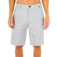 Spodenki damskie - Hurley Męskie szorty H2o-dri Breathe 21" do chodzenia bermudy, szary wilk, 28 EU, Wolf Grey - miniaturka - grafika 1