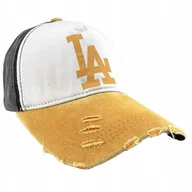 Czapki i chusty sportowe męskie - Czapka Z Daszkiem Bejsbolówka Retro Vintage Jeans Unisex La - miniaturka - grafika 1