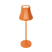 Lampy stojące - QAZQA Retro Lampa Stołowa Pomarańczowa Akumulatorowa IP44 - Granny - miniaturka - grafika 1