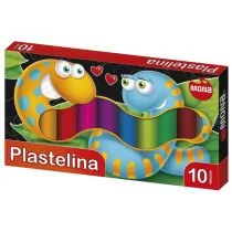 Mona Plasteliny NUNO 10 KOLORÓW - Masy plastyczne - miniaturka - grafika 1