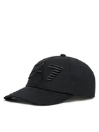 Czapki męskie - EA7 Emporio Armani Czapka z daszkiem 7X000052 AF13150 UC001 Czarny - miniaturka - grafika 1