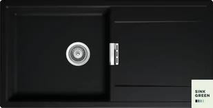 Schock Zlew MONO D-100L NIGHT Cristadur) - Zlewozmywaki - miniaturka - grafika 1