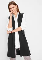 Kamizelki damskie - Długa kamizelka dzianinowa z kieszeniami - bonprix - miniaturka - grafika 1