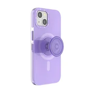 Etui i futerały do telefonów - PopSockets: Etui na iPhone'a 13 z uchwytem na telefon i suwakiem kompatybilne z MagSafe, etui na telefon iPhone 13, kompatybilne z bezprzewodowym ładowaniem - fioletowe - miniaturka - grafika 1