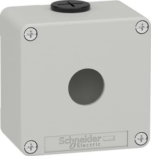 Schneider Electric Harmony XAP Kaseta sterownicza pusta szara 1 otwór XAPD1201 XAPD1201 - Inne akcesoria elektryczne - miniaturka - grafika 1