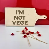 Gadżety dla niej i dla niego - Deska Do Krojenia I''m not vege - miniaturka - grafika 1