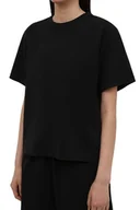 Koszulki i topy damskie - T -shirt koszulka Calvin Klein Heavy Weight Tee K20K203539 BEH XL - miniaturka - grafika 1