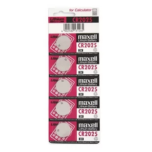Maxell Baterie litowa, knoflíková, 3V, blistr, 1-pack CR 2025 - Baterie i akcesoria - miniaturka - grafika 3