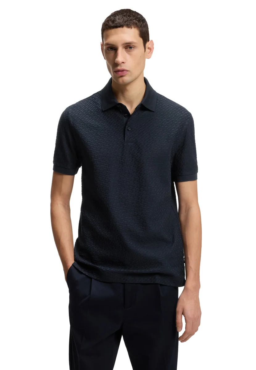 Koszulka męska Hugo Boss H-Prout 228 granatowa r. S