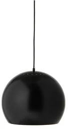Frandsen - Ball Lampa Wisząca Ø40 Matowa Czarna Frandsen - Lampy sufitowe - miniaturka - grafika 1