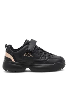 Kappa Sneakersy SS24-3CK10 Czarny - Buty dla dziewczynek - miniaturka - grafika 1