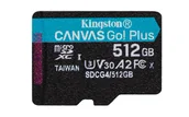 Karty pamięci - Kingston Technology Canvas Go! Plus 512 GB MicroSD UHS-I Klasa 10 SDCG4/512GBSP SDCG4/512GBSP - miniaturka - grafika 1
