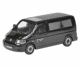 Schuco Vw T5 Leichenwagen Meier Black 1:87 452614600 - Samochody i pojazdy dla dzieci - miniaturka - grafika 1
