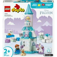 Klocki - LEGO Duplo - Kraina lodu Przyjęcie Elzy i Anny Zamek Pałac klocki ZESTAW LEGO PREZENT DLA CHŁOPCA DZIEWCZYNKI DZIECI - miniaturka - grafika 1
