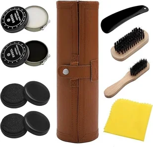 ZESTAW DO CZYSZCZENIA MYCIA BUTÓW PIELĘGNACJA BUTÓW SZCZOTKA PASTA WOSK - Środki do obuwia i ubrań ZESTAW DO CZYSZCZENIA MYCIA BUTÓW PIELĘGNACJA BUTÓW SZCZOTKA PASTA WOSK - Środki do obuwia i ubrań - miniaturka - grafika 1