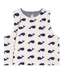 Petit Bateau Unisex Baby A086F kardigan, beżowy Montelimar/niebieski Medieval, 36 miesięcy, Beżowy Montelimar/niebieski Medieval, 3 lat - Swetry damskie - miniaturka - grafika 1