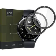Akcesoria do smartwatchy - Szkło hybrydowe HOFI Hybrid Pro+ do Xiaomi Watch 2 Czarny (2 szt.) - miniaturka - grafika 1