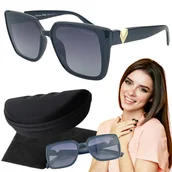 Okulary przeciwsłoneczne - Okulary Przeciwsłoneczne Damskie Prius Polaryzacja Etui Ściereczka Kocie - miniaturka - grafika 1