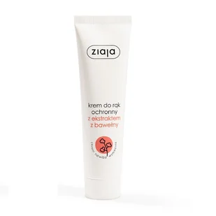 Ziaja Krem do rąk ochronny / z ekstraktem z bawełny 100ml - Balsamy i kremy do ciała - miniaturka - grafika 4