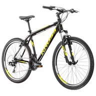 Rowery - Rower górski MTB KROSS Hexagon 1.0 M21 26 cali męski Czarno-żółty - miniaturka - grafika 1