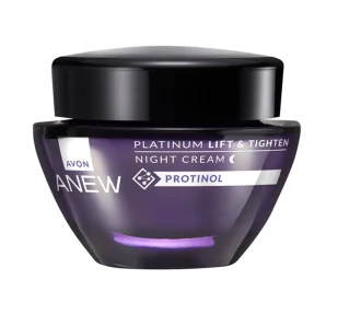 AVON ANEW PLATINUM LIFTINGUJĄCY KREM DO TWARZY NA NOC 50ML - Kremy do twarzy - miniaturka - grafika 1