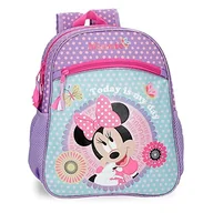 Plecaki szkolne i tornistry - Disney Minnie Today is my Day Plecak szkolny Fioletowy 27x33x11 cms Poliester 9,8L, Fioletowy, Talla única, plecak szkolny - miniaturka - grafika 1