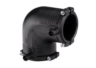 Kolano elektrooporowe 90ST. DN40 PE100, SDR11, PN10 gaz/PN16 woda - Akcesoria hydrauliczne - miniaturka - grafika 1