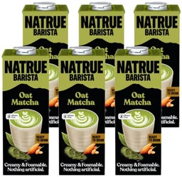 Napój, mleko owsiane Matcha wegańskie Oat Matcha Drink 6 x 1l - Natrue Barista - Mleko - miniaturka - grafika 1