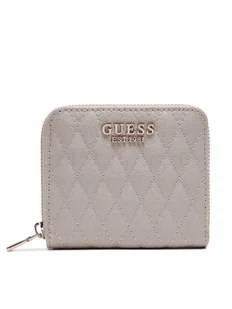 Guess Mały Portfel Damski SWGG96 26137 Brązowy - Portfele - miniaturka - grafika 1