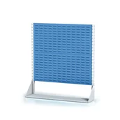 Pozostałe wyposażenie warsztatu - Alfa 3 Perforowany stojak z panelem na pojemniki, 2 piętra, podstawowe pole DES 102S 2OU K04 B - miniaturka - grafika 1