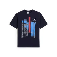 Koszulki i topy damskie - Koszulka męska DIADORA T-SHIRT SS SHORE - miniaturka - grafika 1