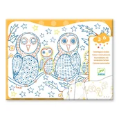 Zabawki kreatywne - Magiczne kolorowanki - LEŚNE RODZINKI DJ00064 - miniaturka - grafika 1