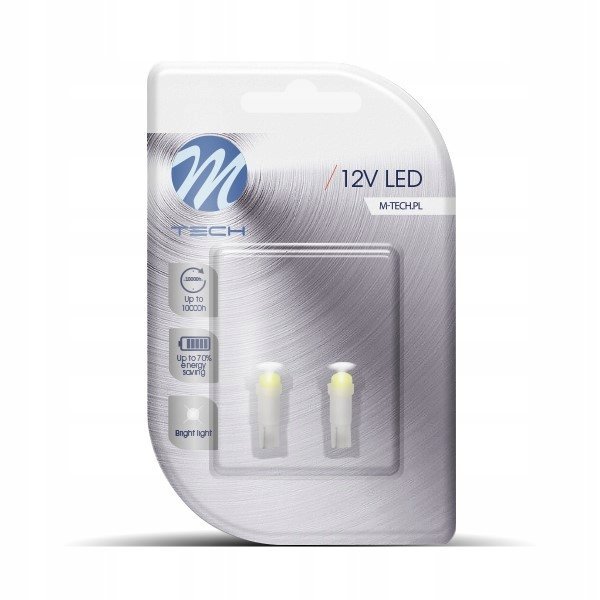 2x T5 LED ŻARÓWKA PRZYRZĄDÓW BIAŁA R5 RETROFIT 12V 1xCOB