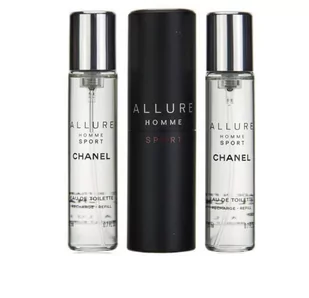 Chanel Allure Homme Sport, zestaw kosmetyków, 3 szt. - Zestawy perfum męskich - miniaturka - grafika 2